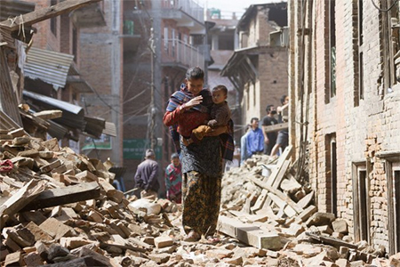 nuevo terremoto sacude Nepal Un nuevo terremoto sacude Nepal